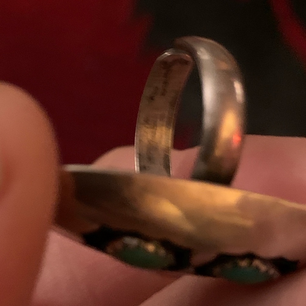 Native Shadowbox Turquoise Ring - Picture 5 of 9